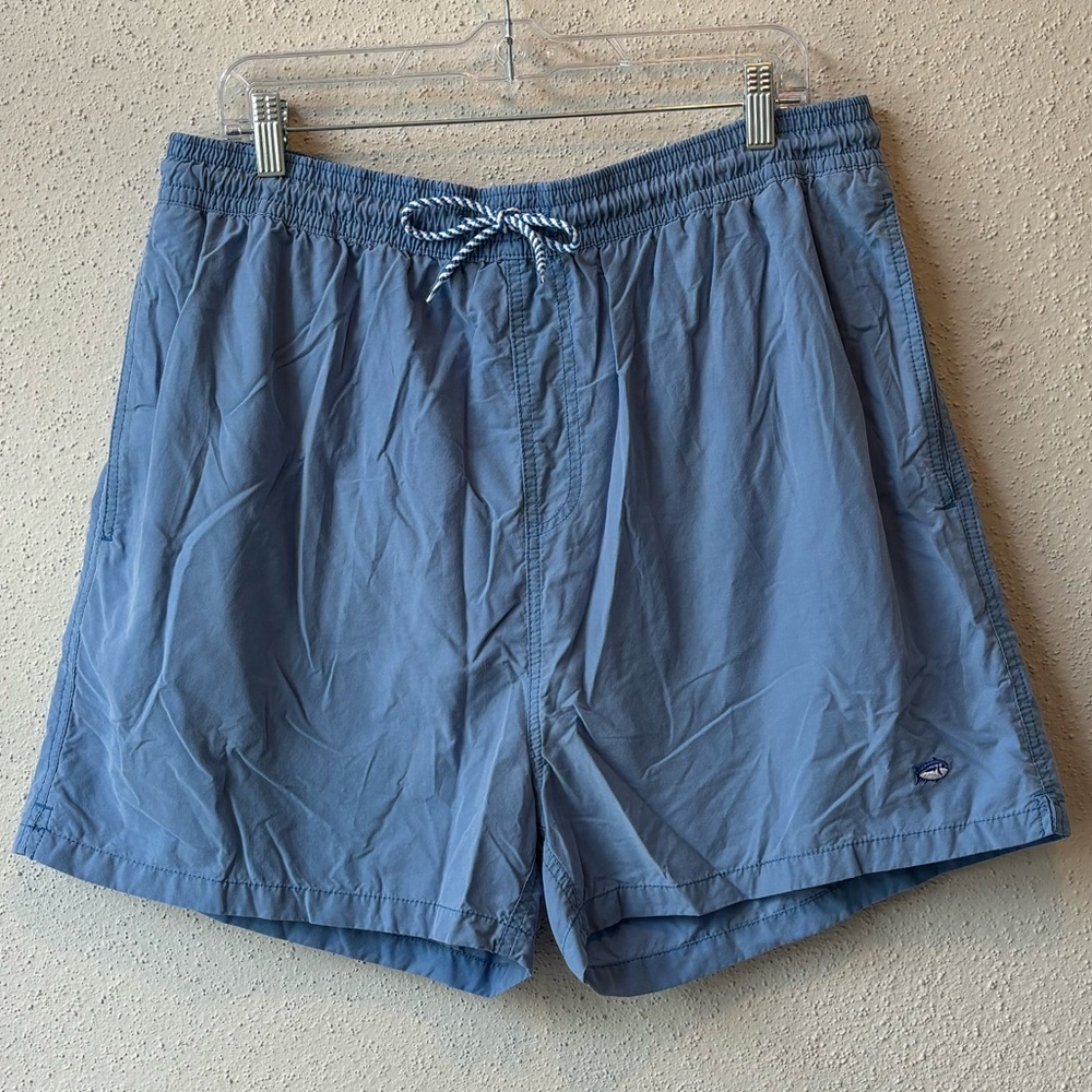 Southern Tide blue swim trunks XXL